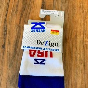 Compression leg sleeves